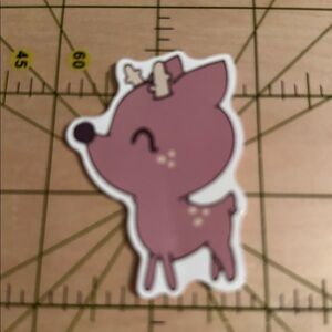 💜13/$13 +Bundle Sticker Sale | Deer Animal Waterproof Sticker